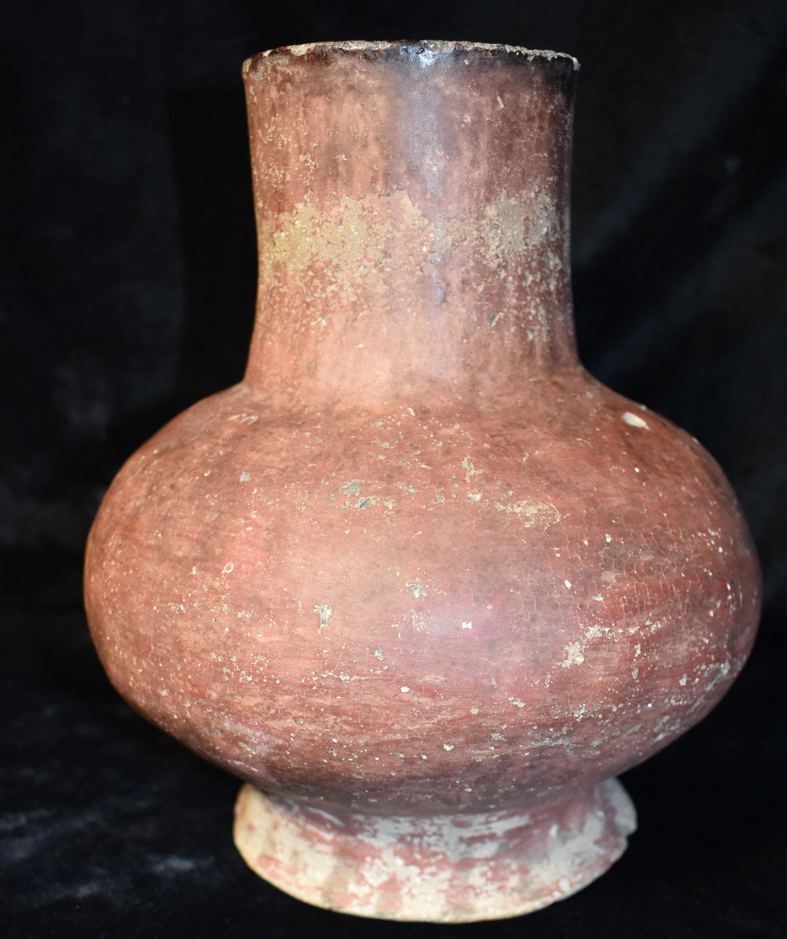 9" Nodena Water Bottle found in St Francis Co., Arkansas 1200-1400 A.D.: 9" Nodena Water Bottle found in St Francis Co., Arkansas 1200-1400 A.D.. Very nice pot w/ no restoration. Inspected by Kevin Jerome. Guaranteed to TL test as ancient. Ex Dennis Arbeiter Collection
