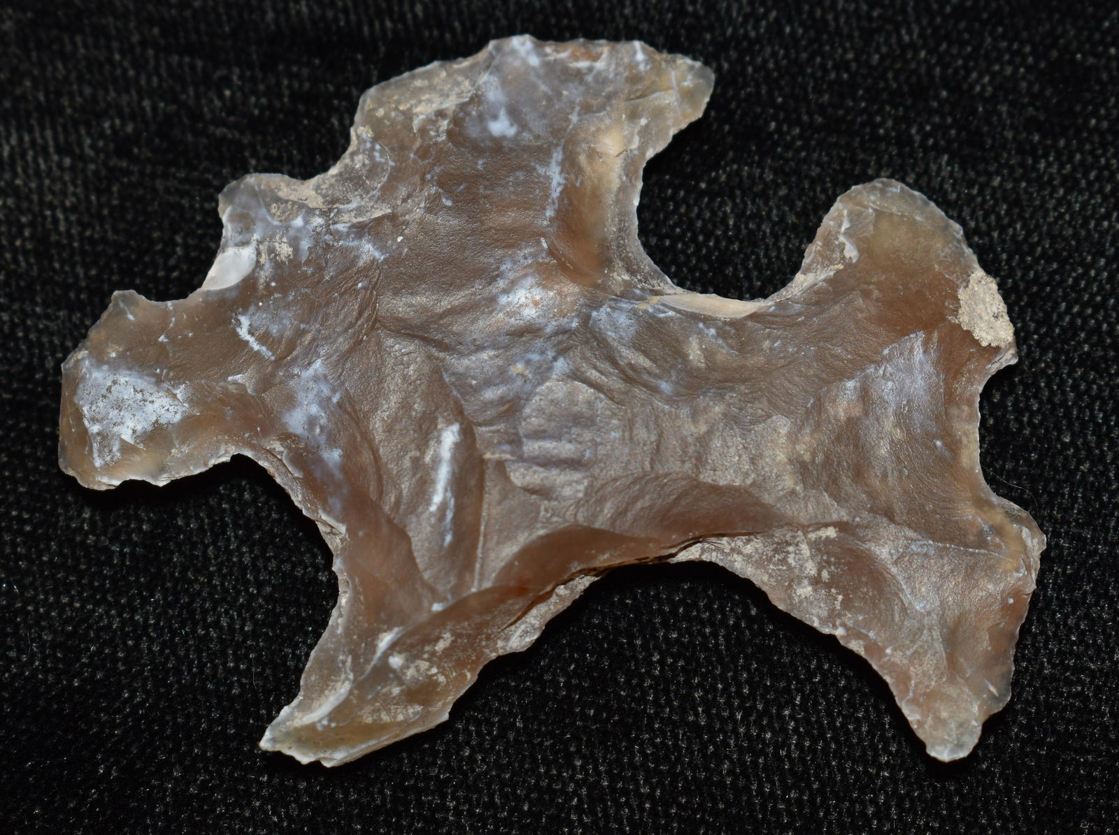 2" Highly Translucent Pre-Columbian Mayan Animal w/ Human Head Eccentric (1 of 8)