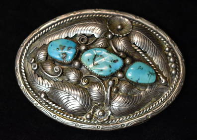 81 Grams Snake Vintage Native American Navajo Turquoise Sterling Silver Buckle Old 81 Grams Snake Vintage Native American Navajo Turquoise Sterling Silver Buckle Old