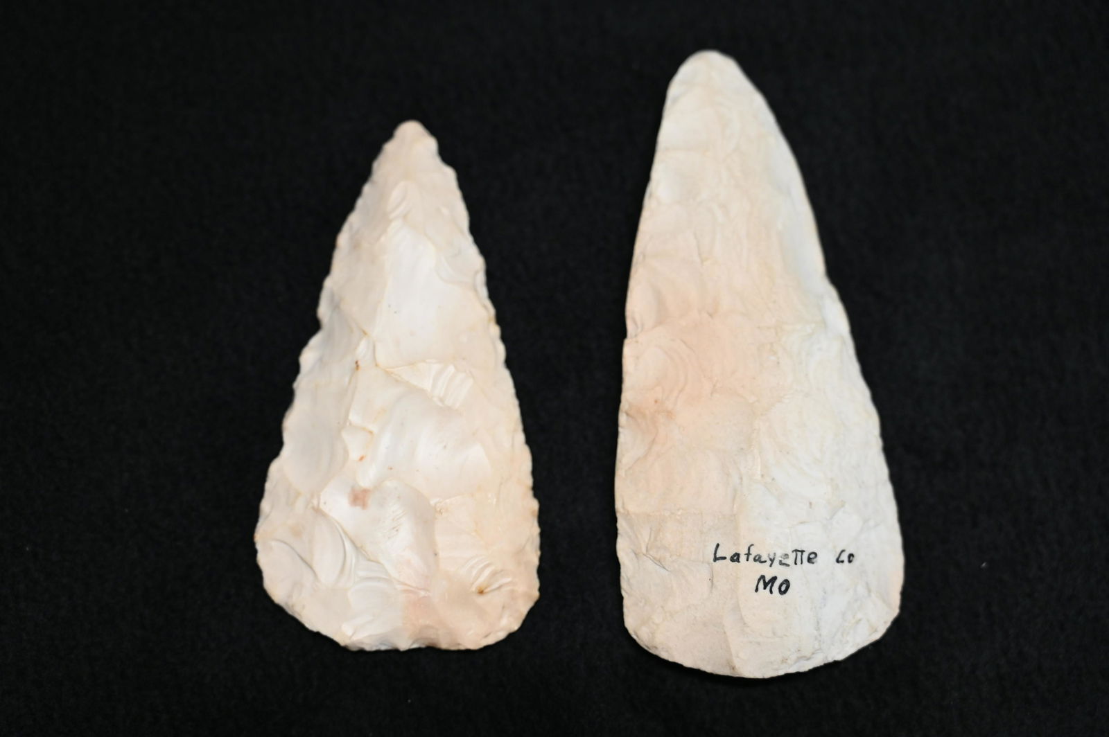 Cobbs Knife & Flint Adz Found in Lafayette Co. Missouri (1 of 4)