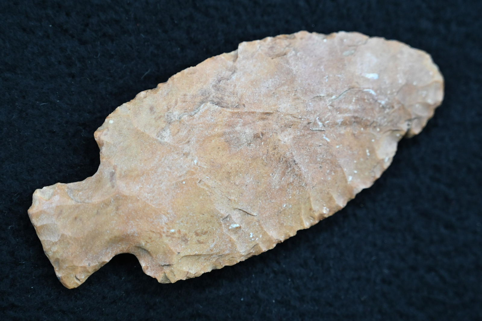 3 1/8" Table Rock, Motley COA Found in Sullivan Co. Missouri Ex: Steve McCabe Collection. (1 of 9)