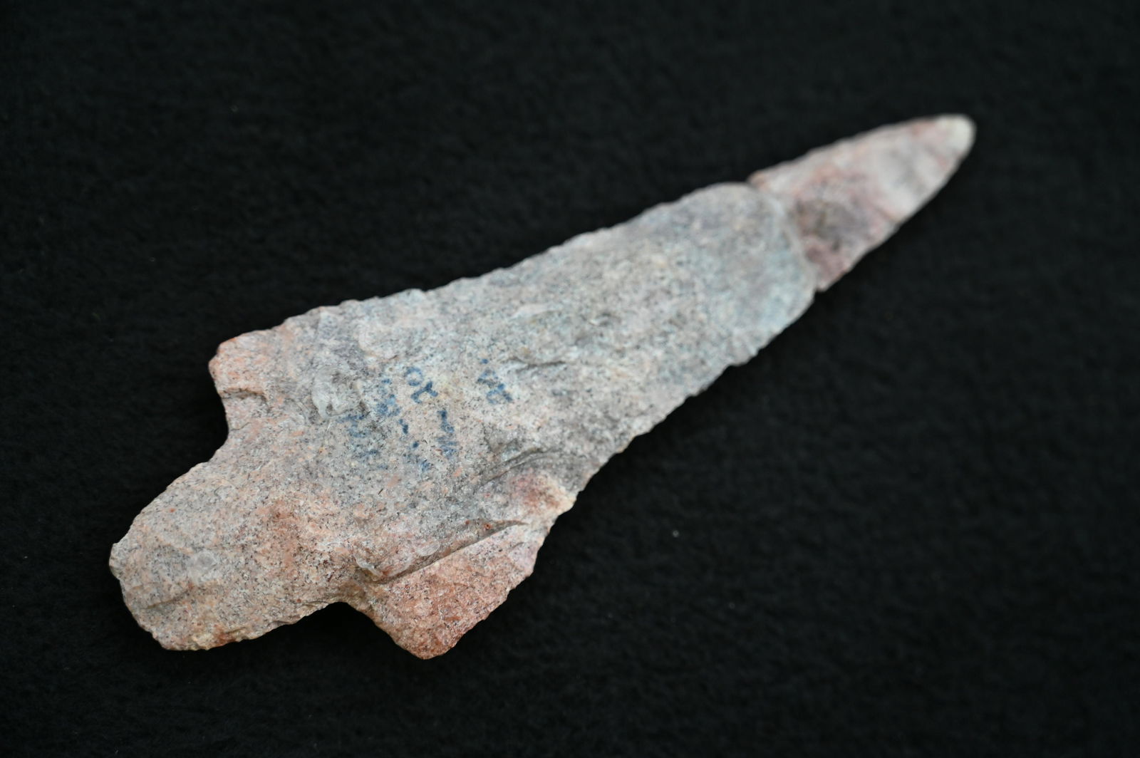 4 13/16" Dickson "Tip Broke & Glued". Found in Missouri. (1 of 9)