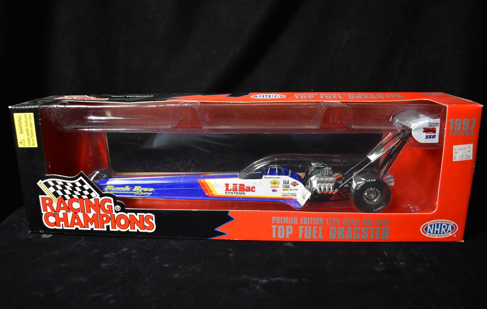 Top Fuel Dragster 1997 LaBac Systems 1:24 Scale Diecast Car.  NHRA RACING CHAMPIONS (1 of 4)