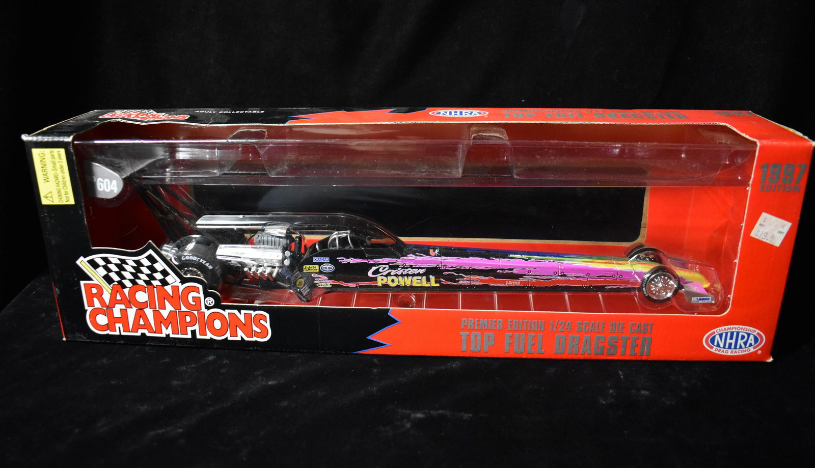ミニカー FUNNY CAR 1/24 MOONEYES 1996EDITION 1996 Action KENJI OKAZAKI JIM DUNN MOON EYES NHRA Funny Car