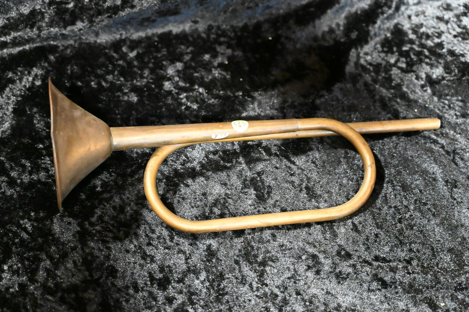 Vintage Trumpet 12 inches long. Maker Unknown.: Vintage Trumpet 12 inches long. Maker Unknown.