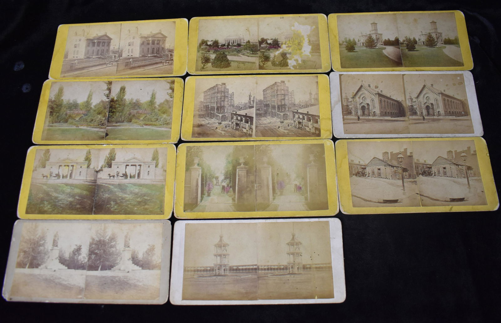 1800's Boel & Koenig Stereo Scope Viewer Cards of St Louis & Vicinity 11 (1 of 14)