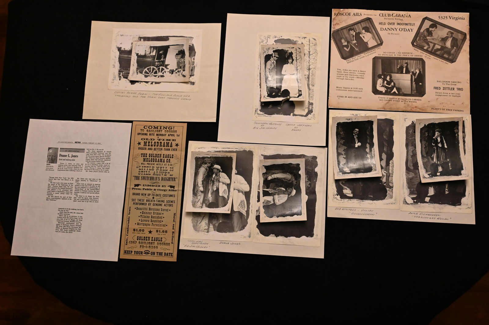 Cub Cabana Starring Danny O'Day & The Golden Eagle Melodrama at Gaslight Square Advertising (1 of 8)