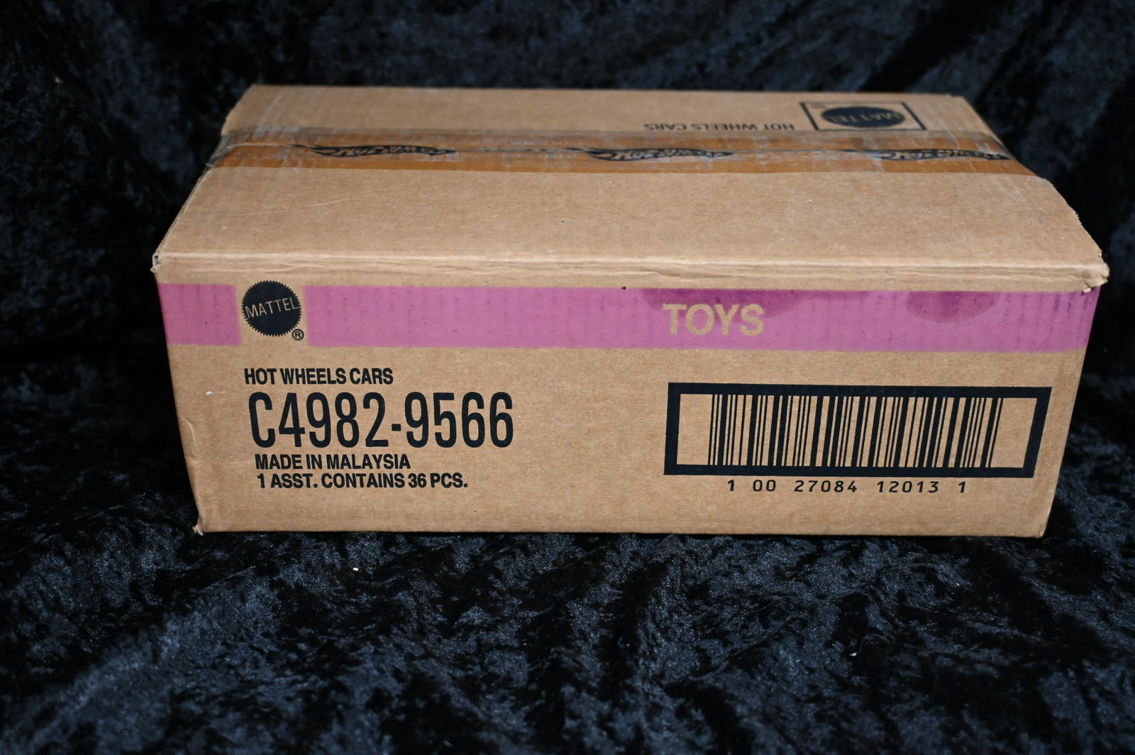Mattel Hot Wheels Cars Assortment Contains 36 PCS. All cars are brand new and in their original: Mattel Hot Wheels Cars Assortment Contains 36 PCS. We use a photo of an open box of cars. We use a file photo. The cars in the photo are the same type and condition but not the exact same cars in this