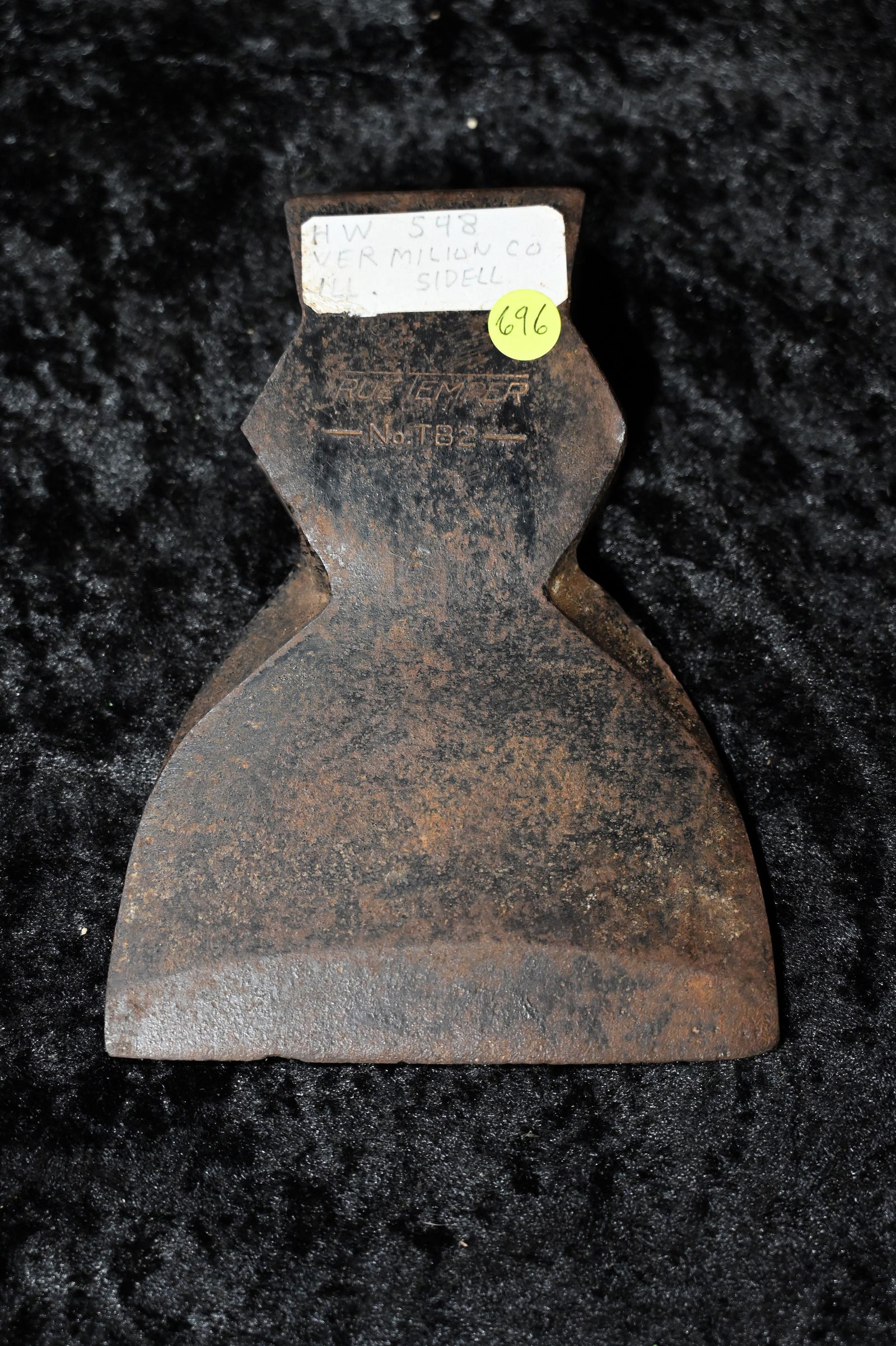 True Temper No. TB2 Hewing Hatchet Found in a field in Vermilion Co. Illinois.  Measures 6 1/8" x 4 (1 of 7)