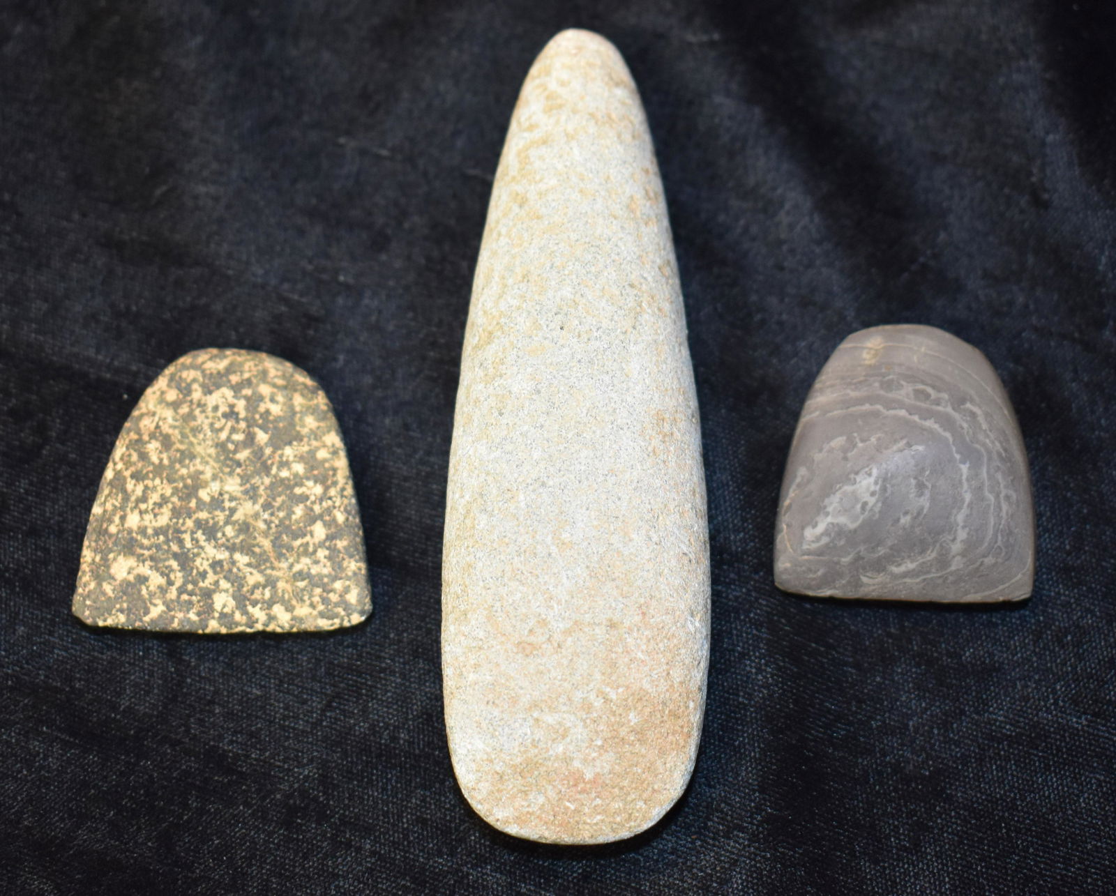 3 Neolithic Stone Celts found in Northern Africa (1 of 5)