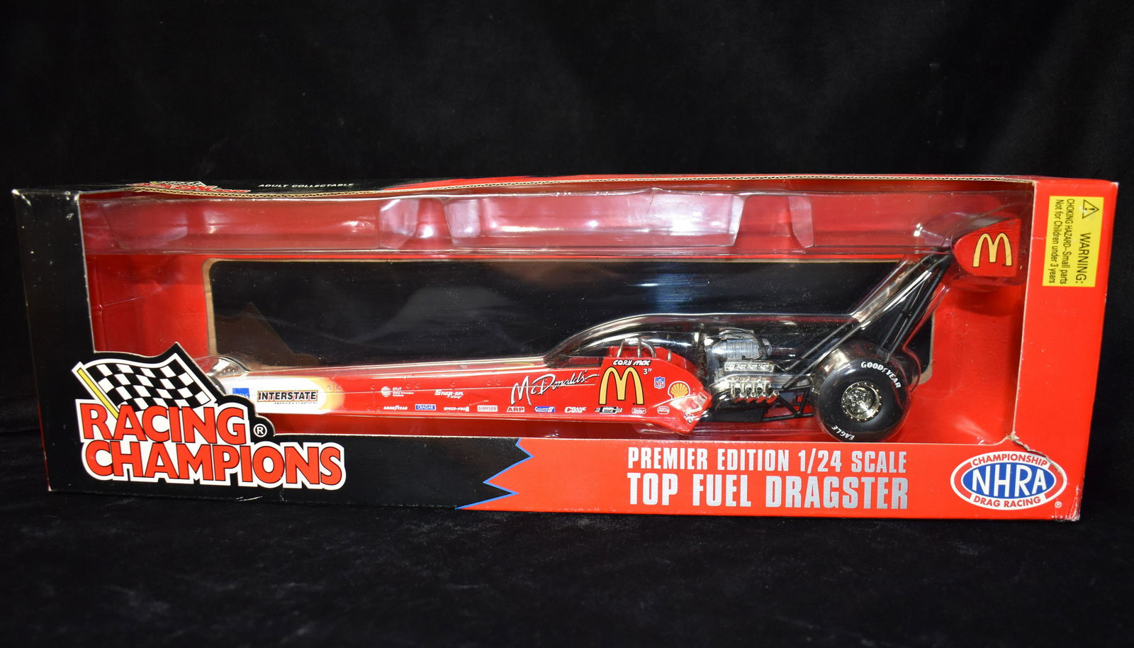 Top Fuel Dragster 1997 Mcdonald s 1 24 Scale Diecast Car. Nhra
