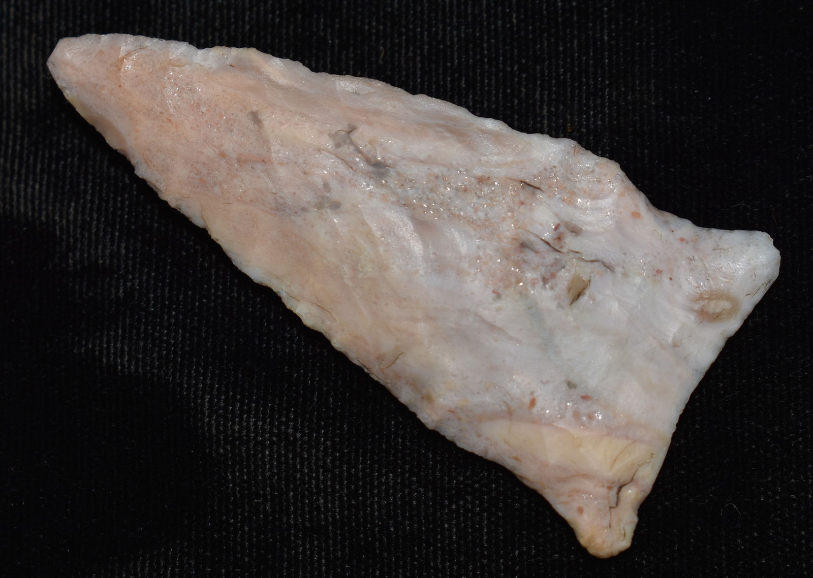2 3/4" Rice Shallow Notch Arrowhead found in Pettis County, Missouri (1 of 7)