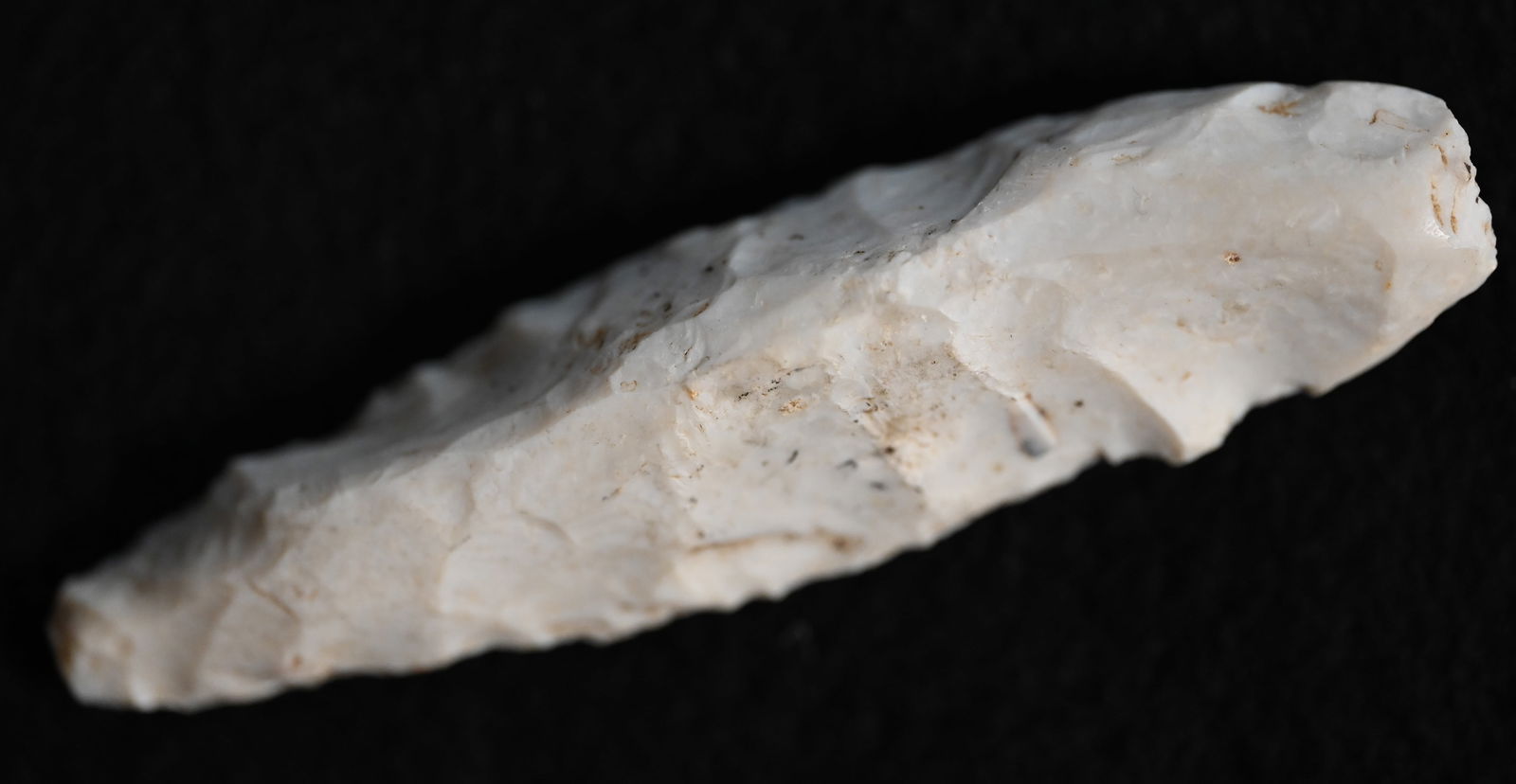 3 5/8" Polished Flint Chisel Found in Jersey Co. Illinois. (1 of 6)