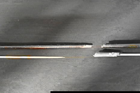 Sword Cane with Lions Head. 35 1/2" Long. Twist the brass nut at the handle and the cane releases: Sword Cane with Lions Head. 35 1/2" Long. Twist the brass nut at the handle and the cane releases the handle allowing you to pull the sword out. Very rare and cool item.
