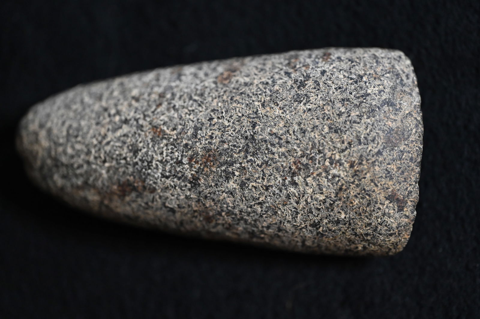 3 3/4" Granite Adz Found in Ohio.  Ex: John Bennett Collection. (1 of 7)