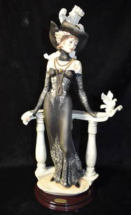 Vintage Florence 1995 Giuseppe Armani 19" Spring Morning Lady Figurine 0337C Italy: Vintage Florence 1995 Giuseppe Armani 19" Spring Morning Lady Figurine 0337C Italy. Like new w/ its original box. Nicely kept collector piece signed by the artists. This was one 1199 of 3000 made. Min