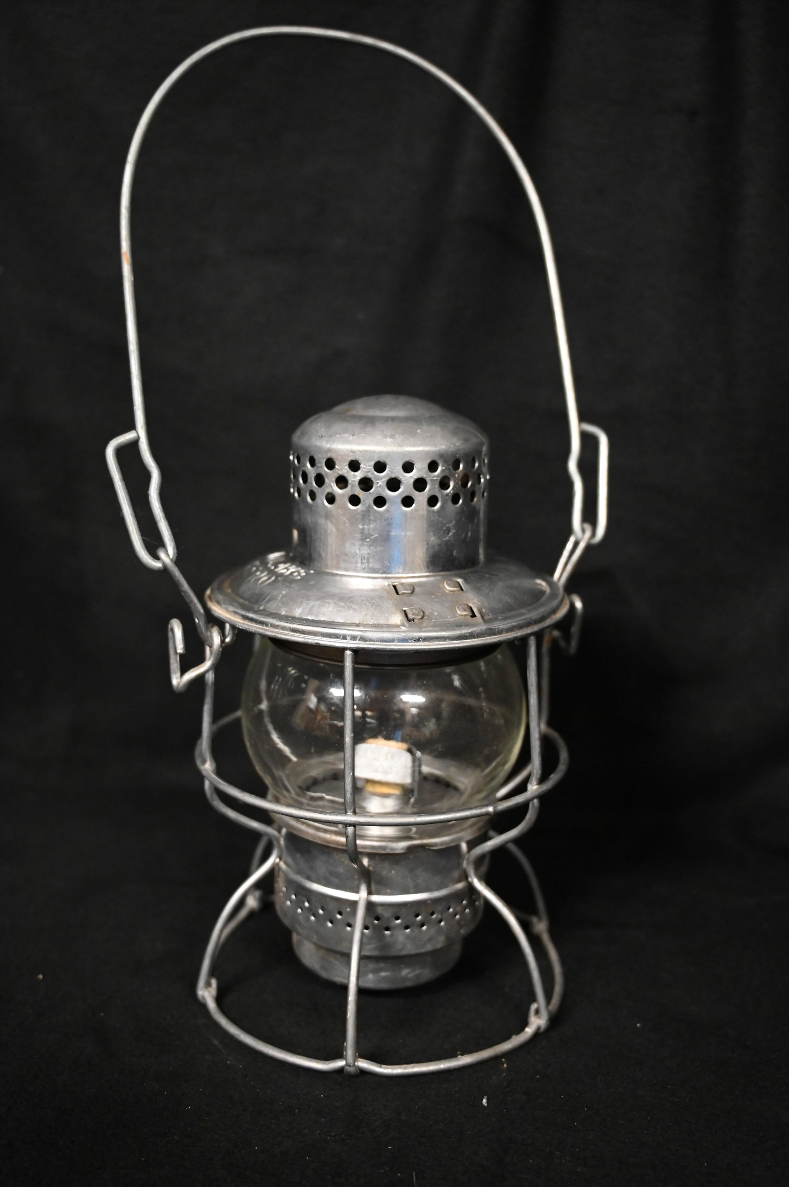 Vintage Adlake Railroad Lantern Clear Glass. In great condition.: Vintage Adlake Railroad Lantern Clear Glass. In great condition.