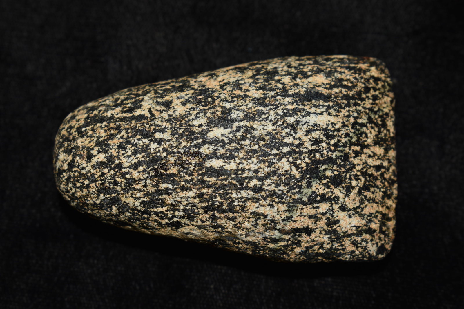2 7/8" Finely Made Speckled Granite Neolithic Celt found in Northern Africa (1 of 7)