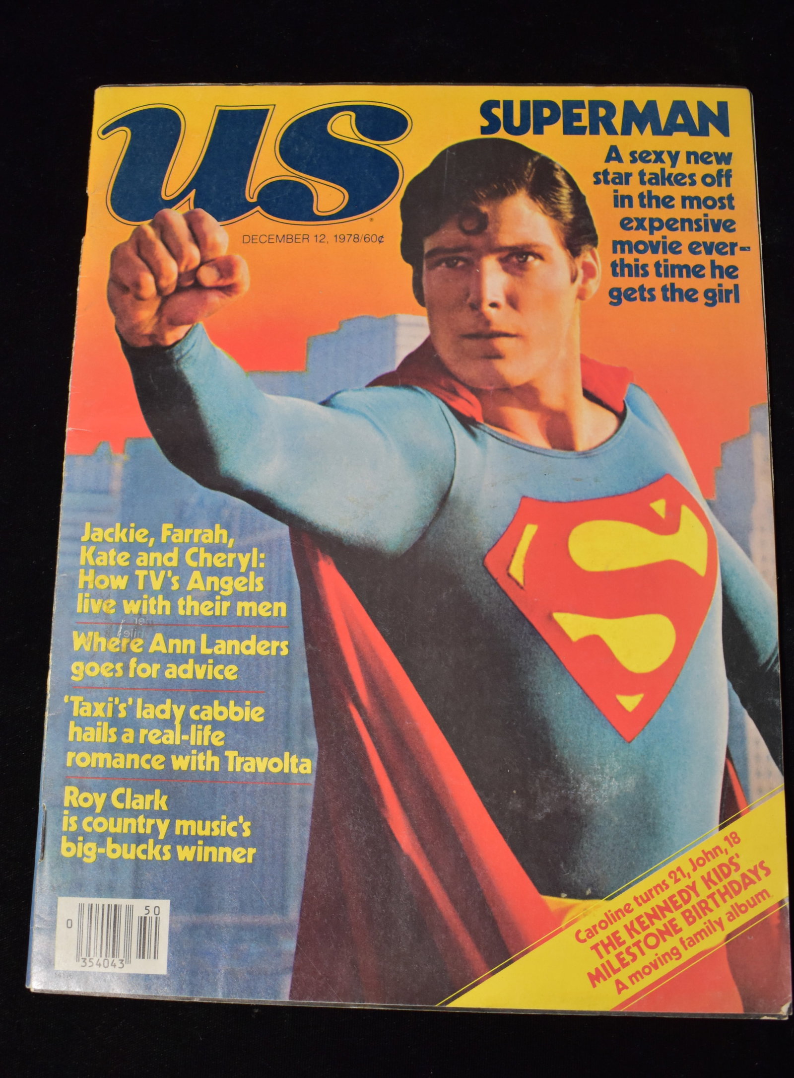 1978 DECEMBER 12 US MAGAZINE - CHRISTOPHER REEVE SUPERMAN (1 of 4)