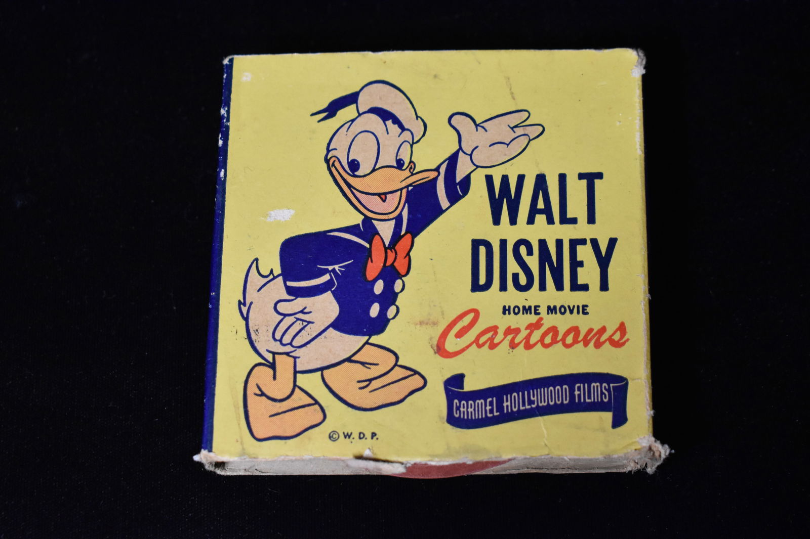 1940's Walt Disney 8mm Film Home Movie Cartoons, Carmel Hollywood: 1940's 8mm Film, Walt Disney Home Movie Cartoons, Carmel Hollywood. Appears intact but we don't have a projector to test it with.