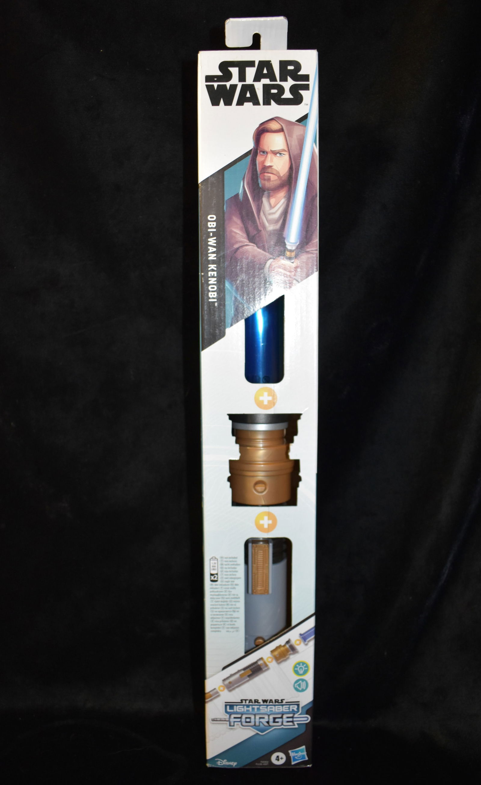 Star Wars Lightsaber Forge Obi-Wan Kenobi Electronic Blue Lightsaber (New) (1 of 3)