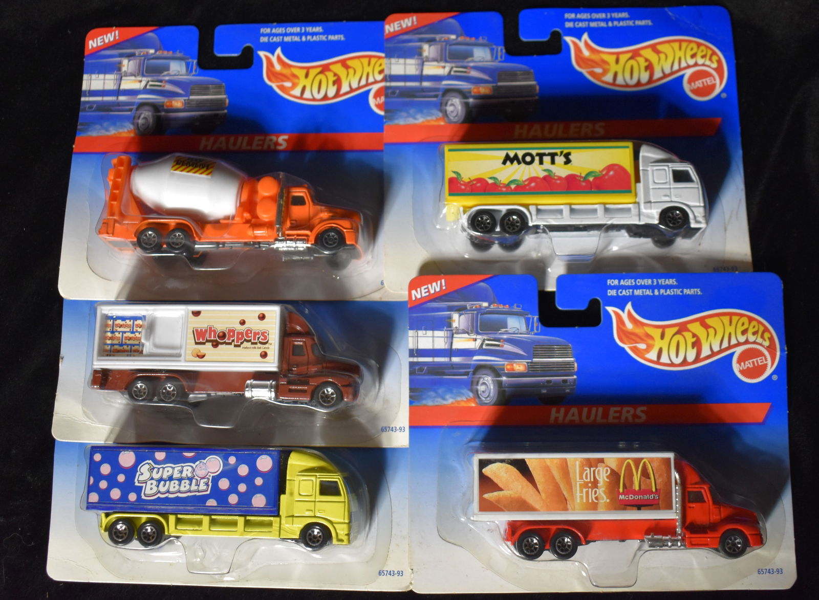 5 1997 Hot wheels Haulers NEW in their packages (1 of 3)