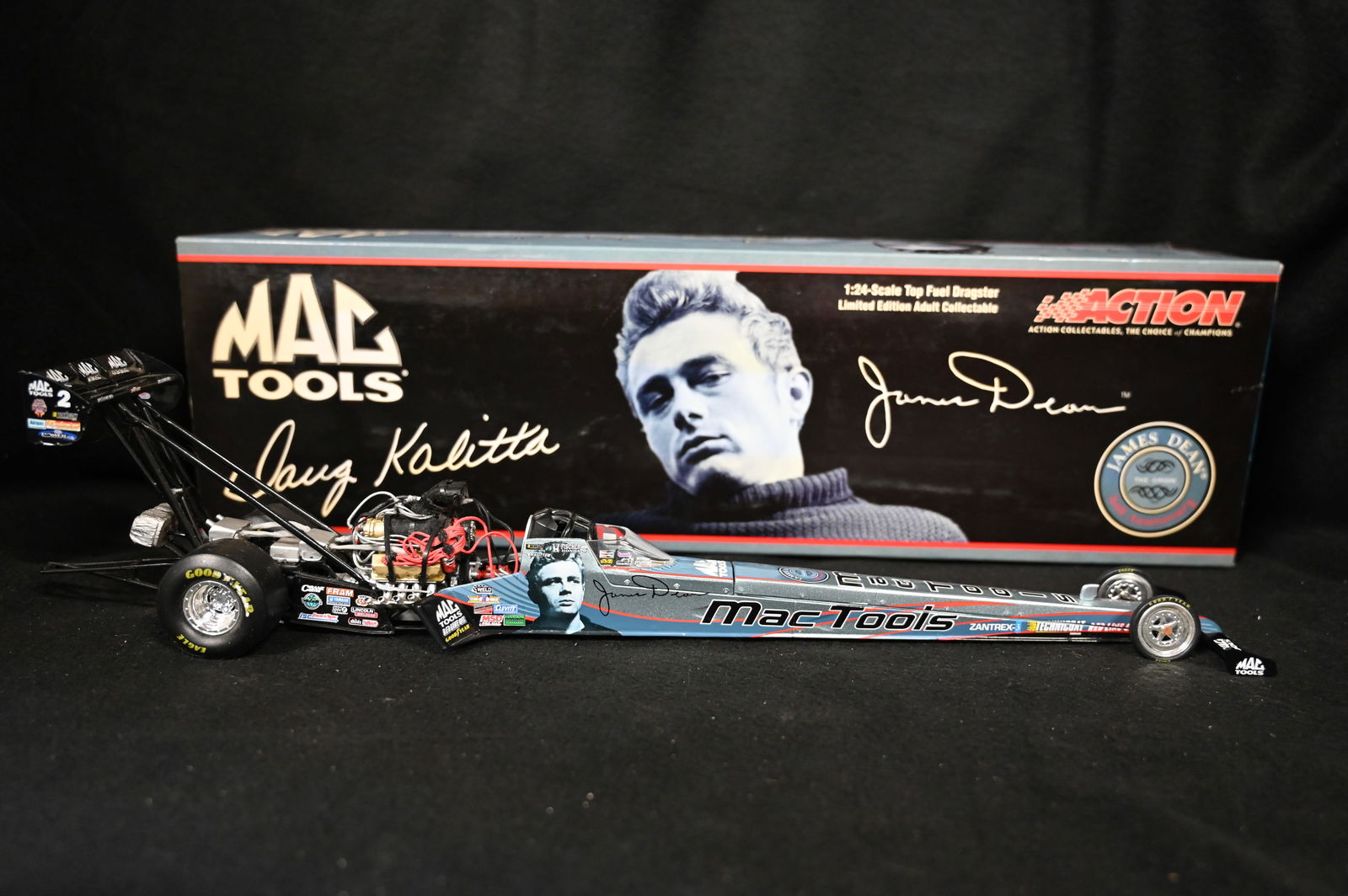 MAC TOOLS U.S. NATIONALS ミニカー 2001年 2001 Mac Tools U.s. Nationals Nhra 50th Anniversary Action