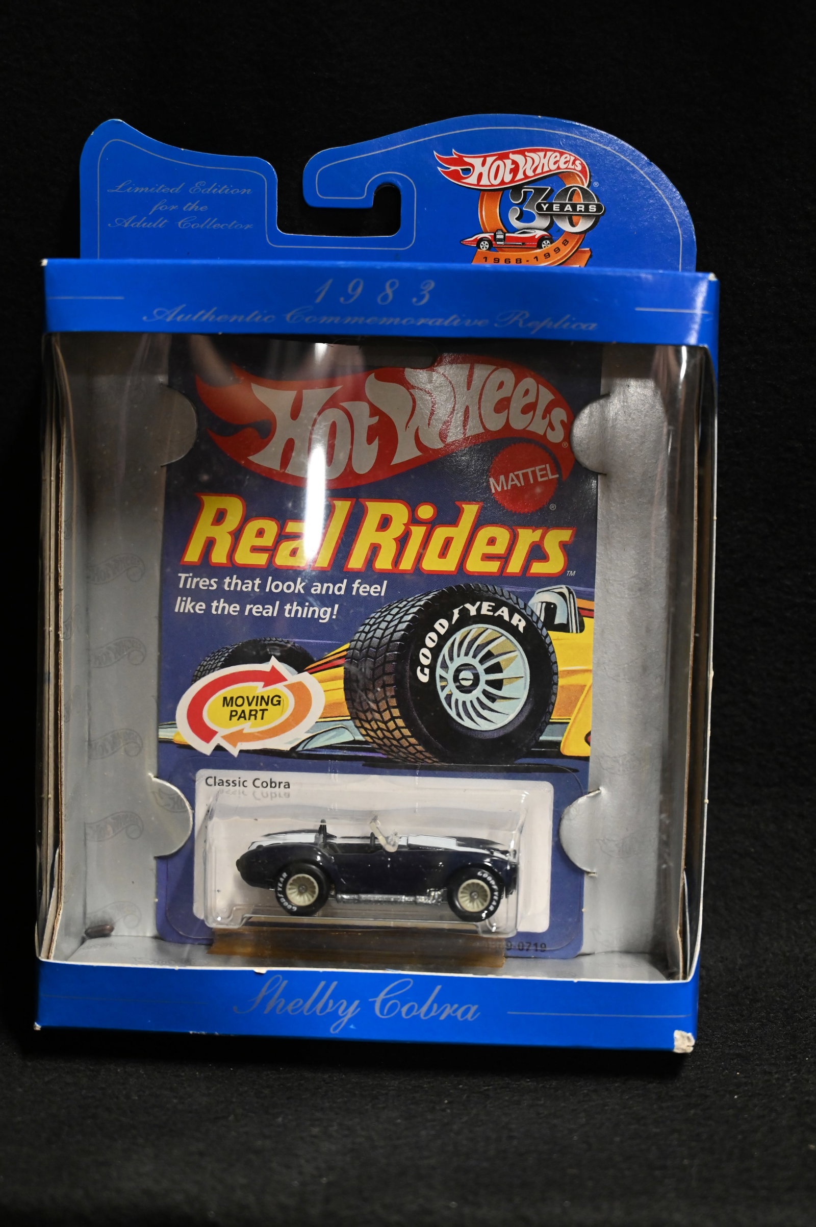 1983 Authentic Commemorative Replica Shelby Cobra produced in 1997.  Brand new mint car and card. (1 of 5)