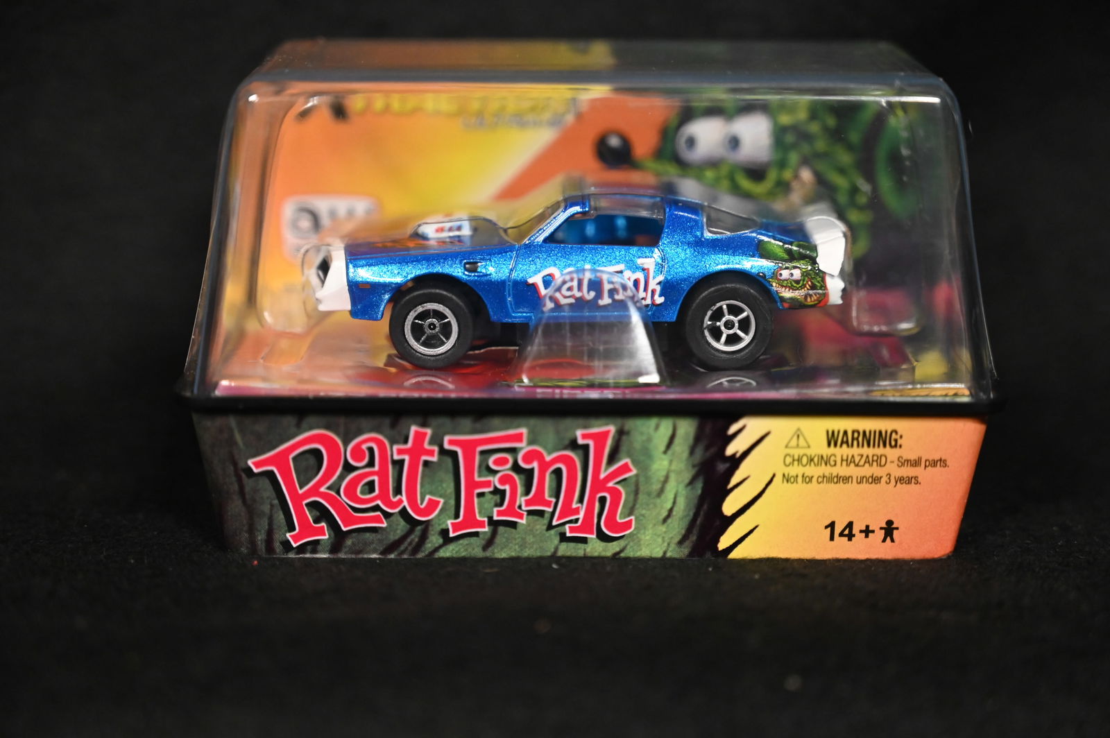 Auto World Rat Fink XTraction Ultra-G 77 Pontiac Firebird Blue. No.59.  Brand new unopened slot (1 of 6)