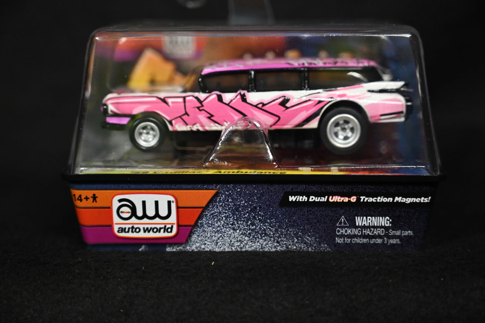 Auto World Carffiti 59 Cadillac Ambulance No.24 Release 5 A Tom Donald Design.  Brand new unopened (1 of 6)