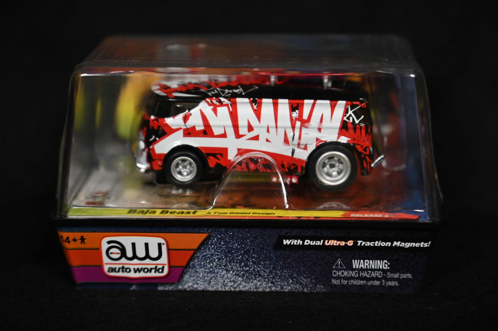 Auto World Carffiti Baja Beast No.25 Red Release 5 A Tom Donald Design.  Brand new unopened slot (1 of 6)