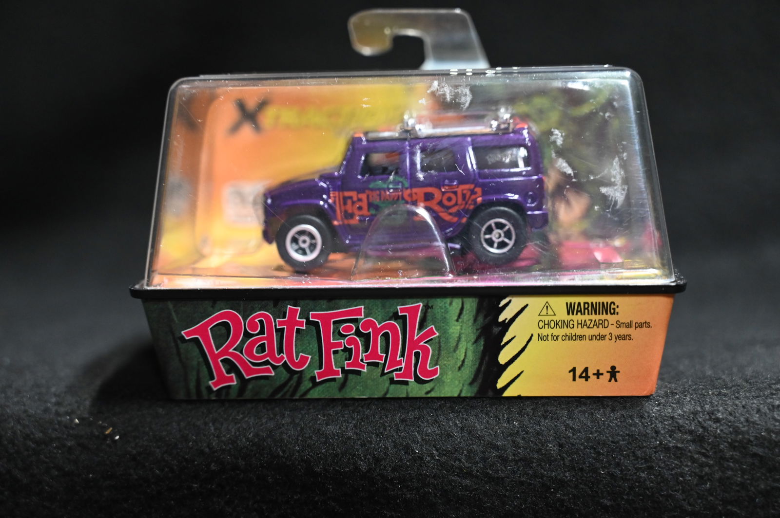Auto World Rat Fink XTraction Ultra-G Hummer H2. No.58.  Brand new unopened slot racing diecast car (1 of 5)
