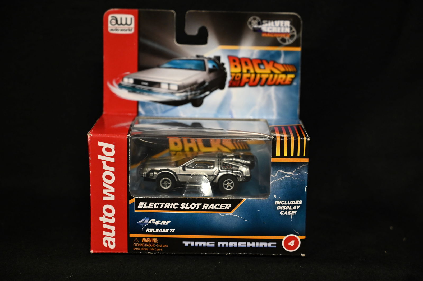 Auto World Silver Screen Machines Back To The Future Time Machine Release 13 No. 4 produced in 2014. (1 of 7)