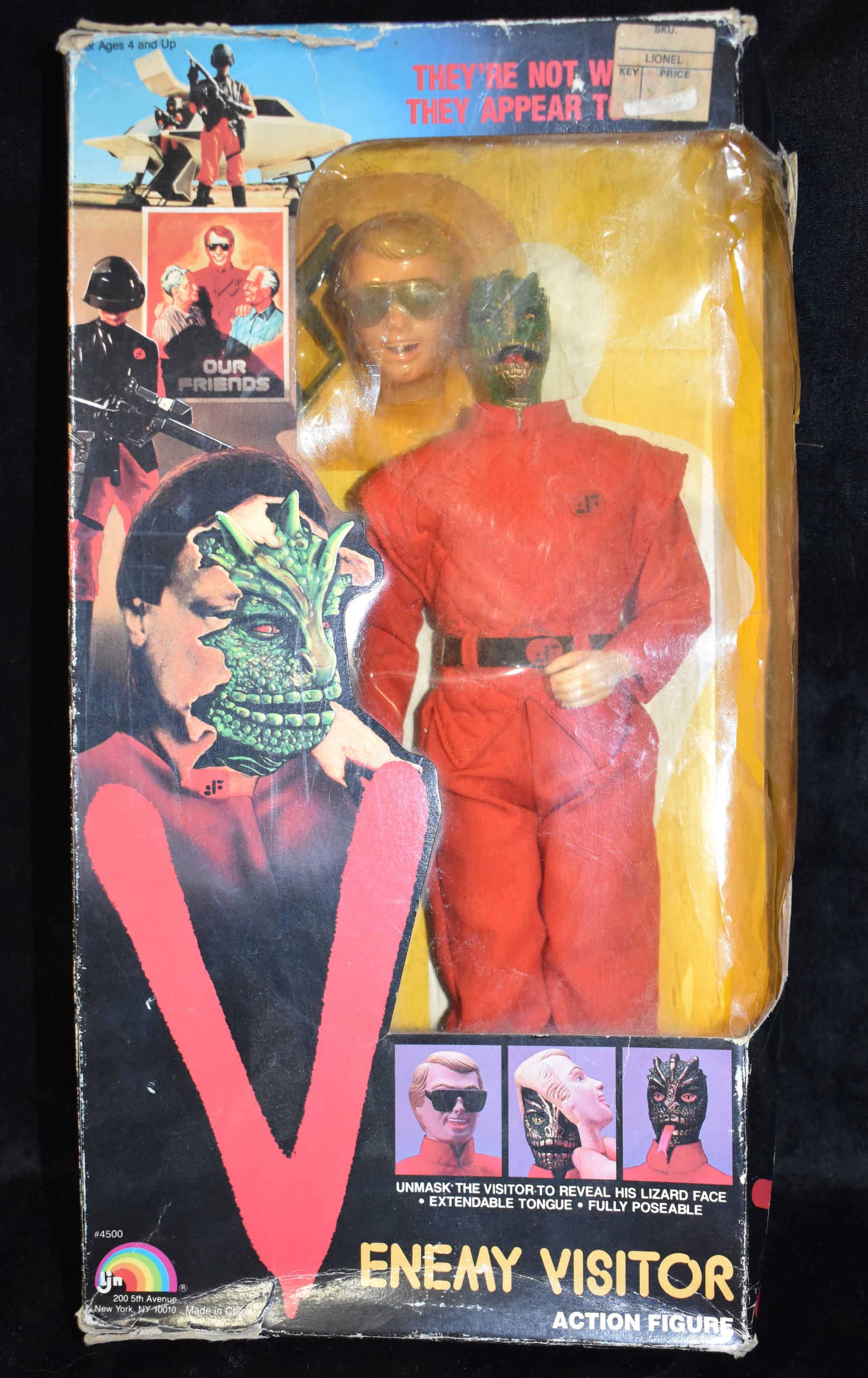 1984 V The Visitors 12" Enemy Visitor Action Figure NIB (1 of 5)