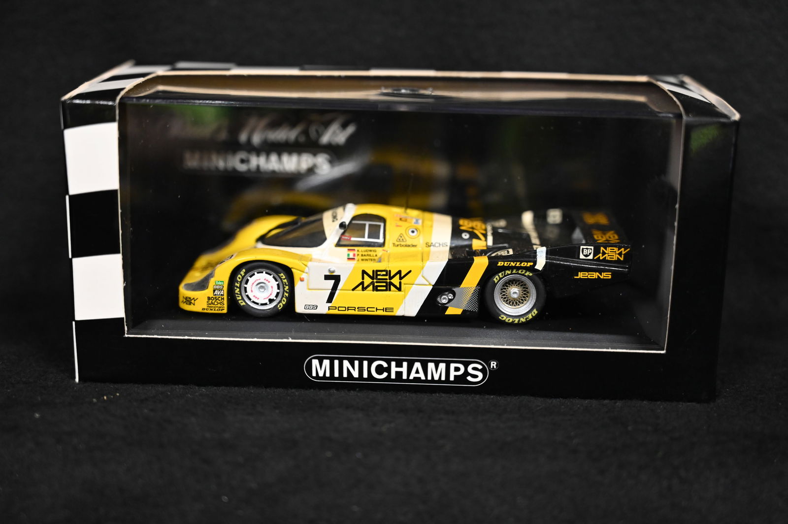 Minichamps 1985 Porsche 956 L 1st Le Mans  #7 New Man 1:43 Scale by Paul's Model Art Minichamps. (1 of 6)