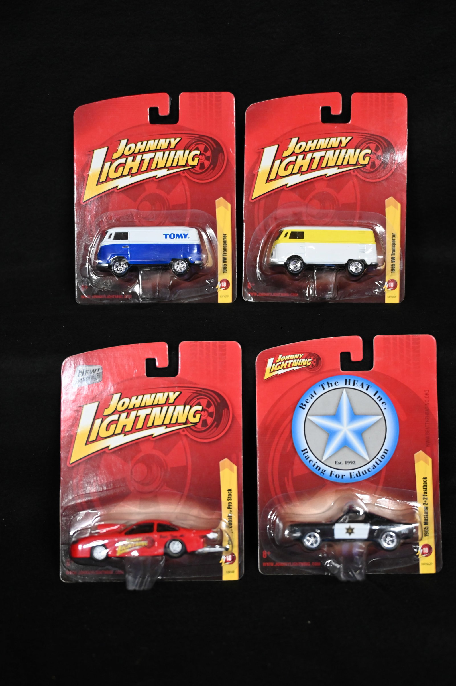 2011 Johnny Lightning 1965 VW Transporter, Chevy Cobalt Pro Stock, Beat The Heat Racing for (1 of 5)