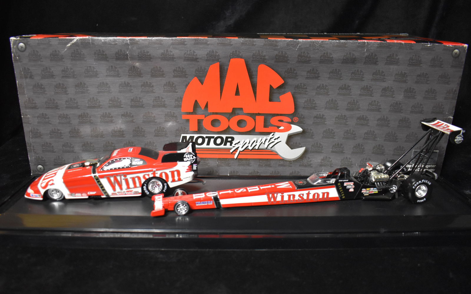 Mac Tools NHRA Gary Scelzi Whit Bazemore 98 Winston Dragster Funny Car Combo (1 of 5)
