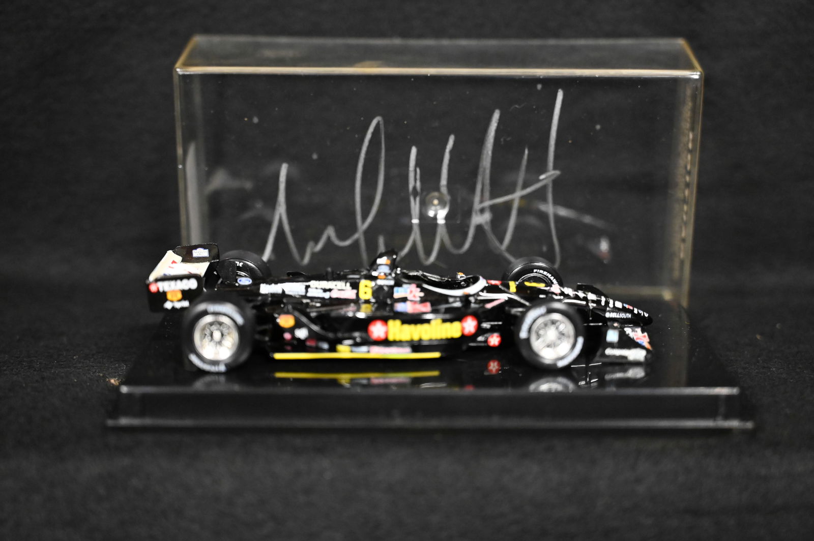 Michael Andretti Autographed Signed #6 Texaco Havoline, K-Mart 1:43 Scale Indy Car Die Cast. (1 of 5)