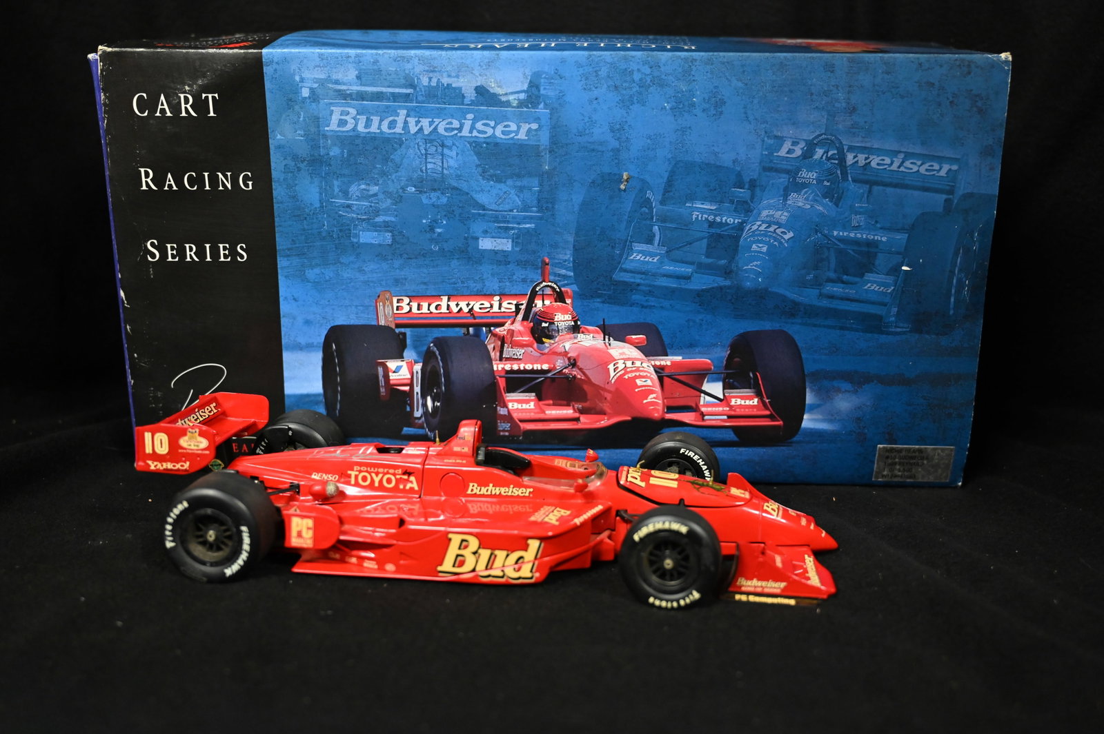 1999 Richie Hearn "Budweiser" Autographed Limited Edition 1 of 3,500 Reynard 1:18 Scale Cart Racing: 1999 Richie Hearn "Budweiser" Autographed Limited Edition 1 of 3,500 Reynard 1:18 Scale Cart Racing Series by Action Racing Collectables.