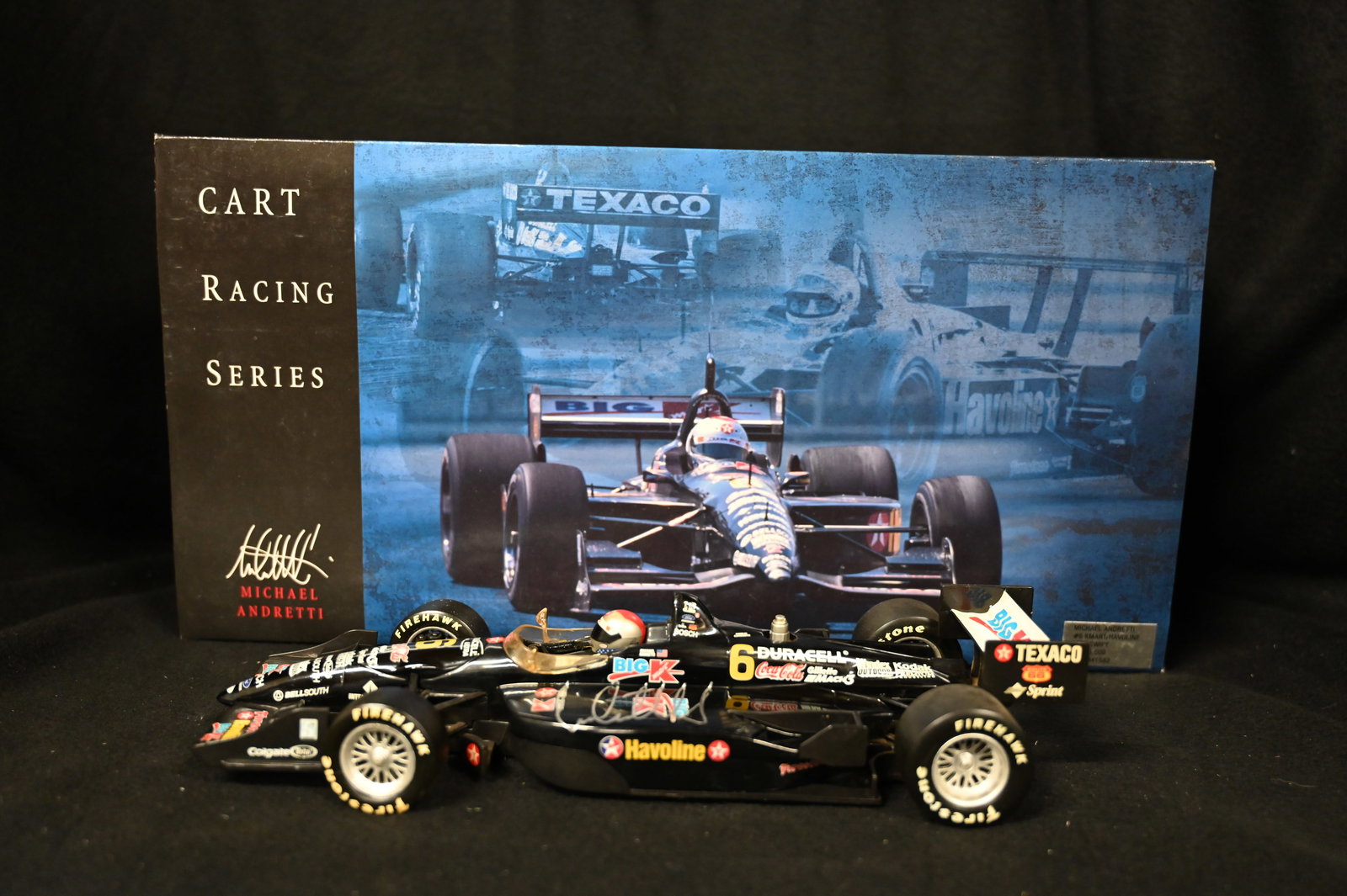 1999 Michael Andretti "K-Mart/Havoline" Autographed Limited Edition 1 of 5,000 Reynard 1:18 Scale (1 of 10)