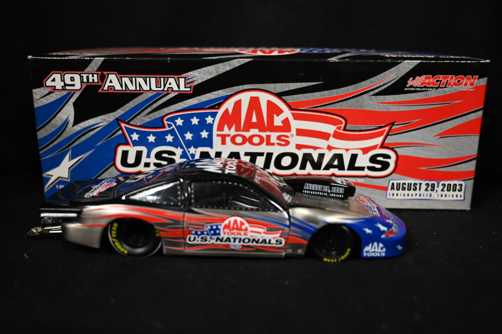 2003 U.S. Nationals Cavalier Pro-Stock Mac Tools 1:24 Scale Limited Edition 1 of 1,200 NHRA 49th (1 of 7)