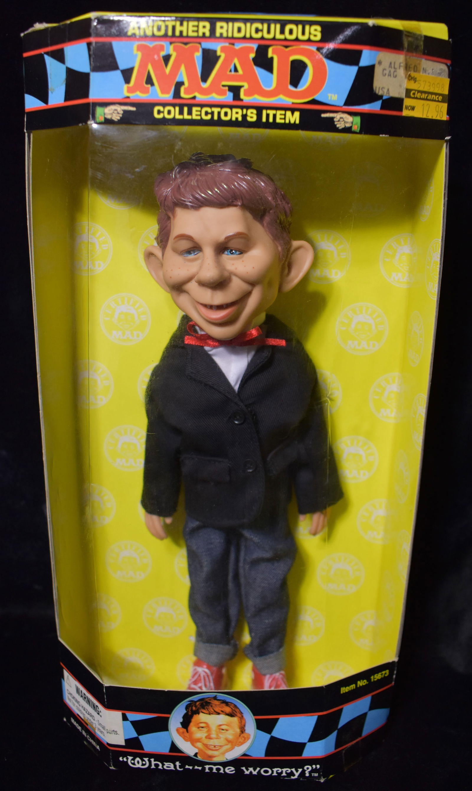 MAD サンタクロースAlfred E. Neuman フィギュア