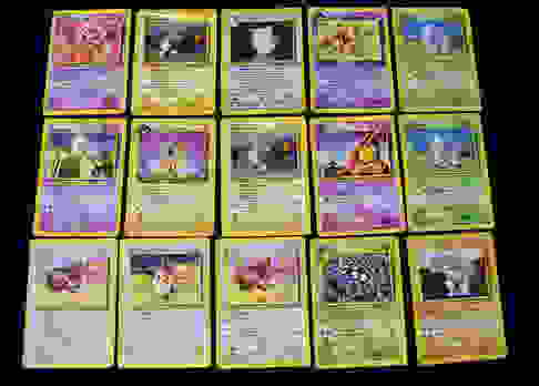 15 Vintage Pokemon Cards 1999 & 1999-2000