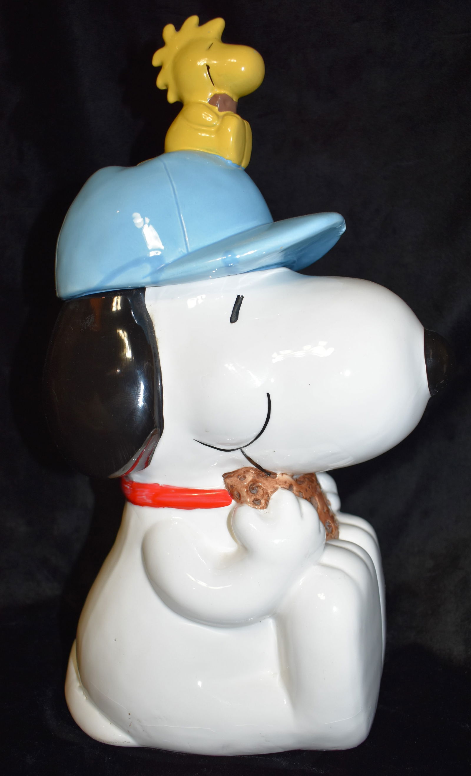 1972 PEANUTS SNOOPY & WOODSTOCK COOKIE JAR (1 of 8)