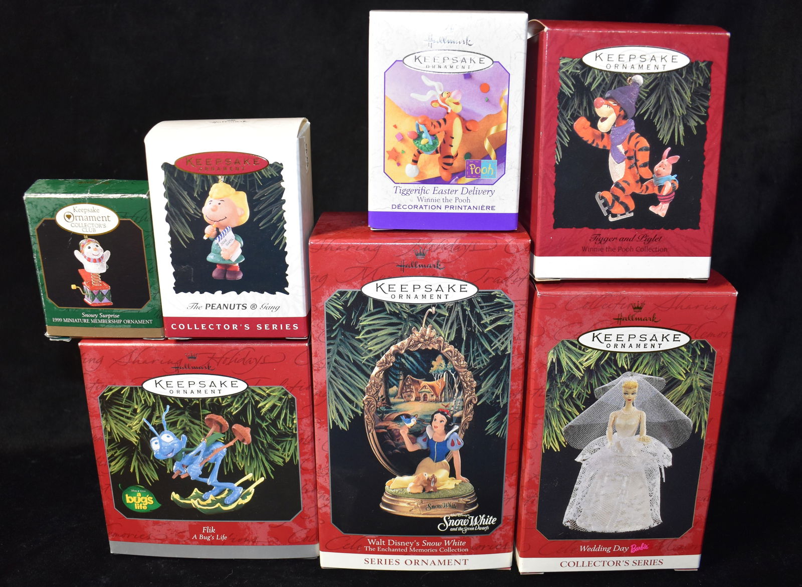 7 Vintage Hallmark Keepsake Christmas Ornaments (1 of 3)