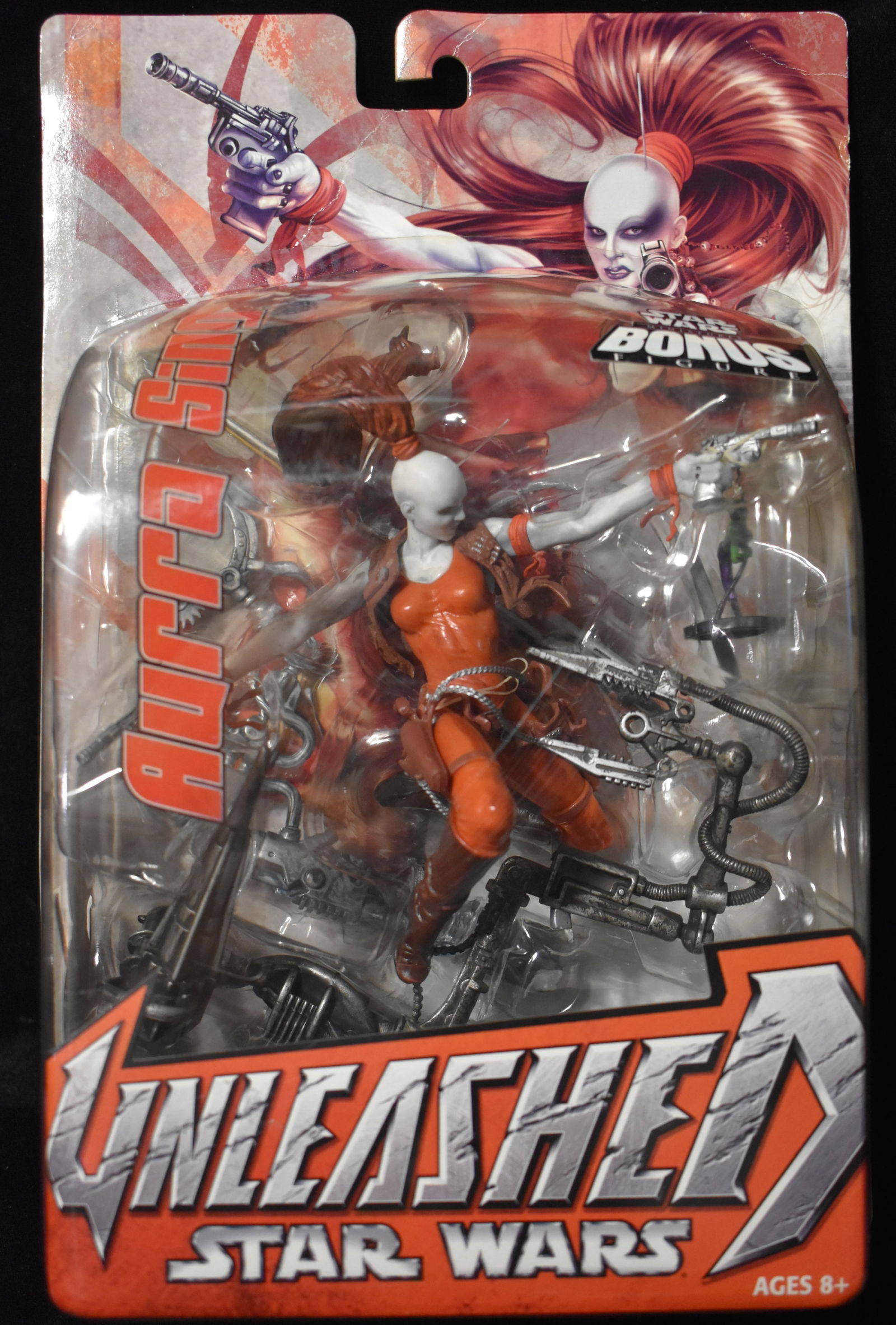 Star Wars Unleashed AURRA SING Action Figure Hasbro 2004 NIB (1 of 3)