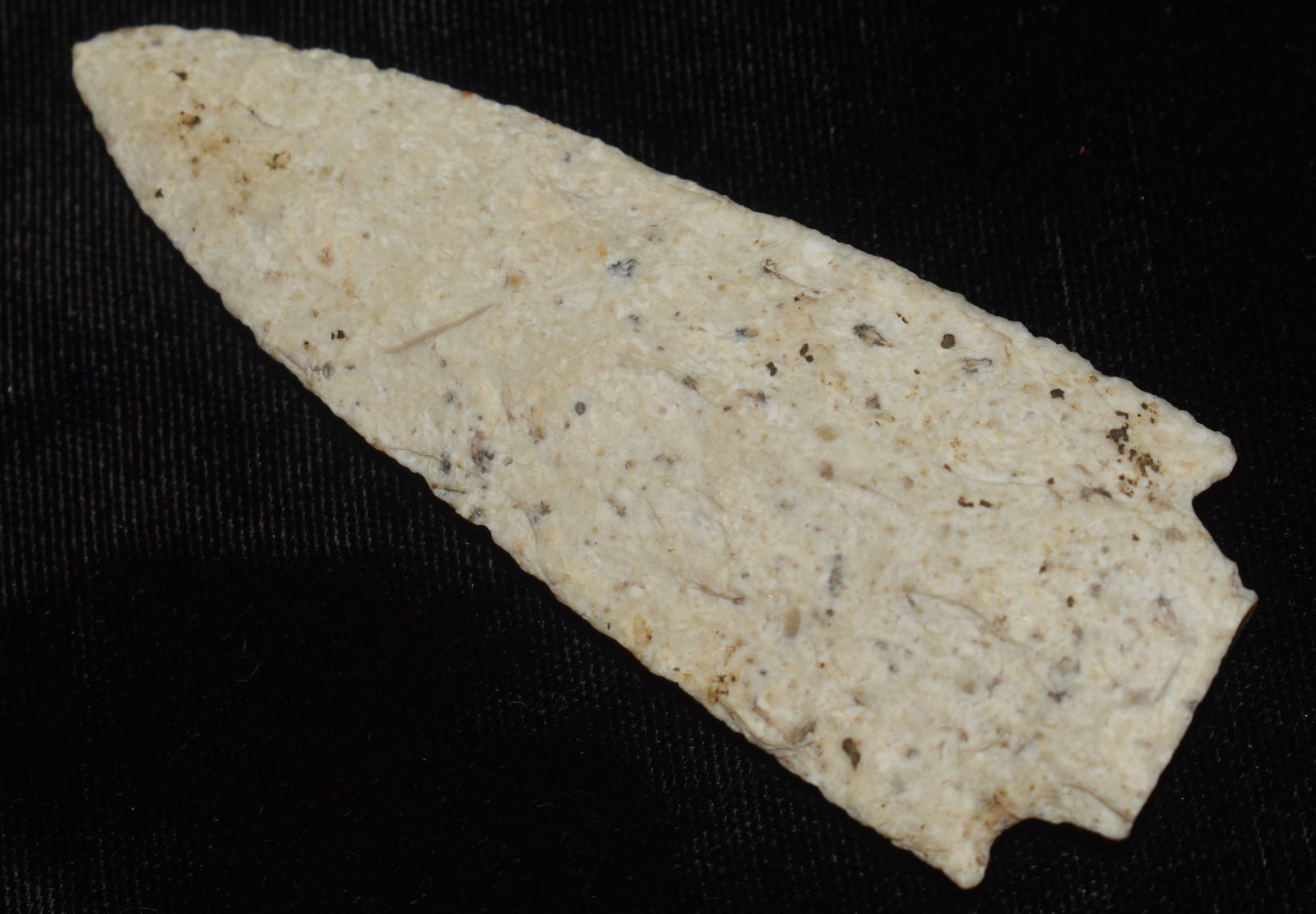 3 1/2" Kirk Snapped Base found in Pettis County, Missouri w/ COA (1 of 8)