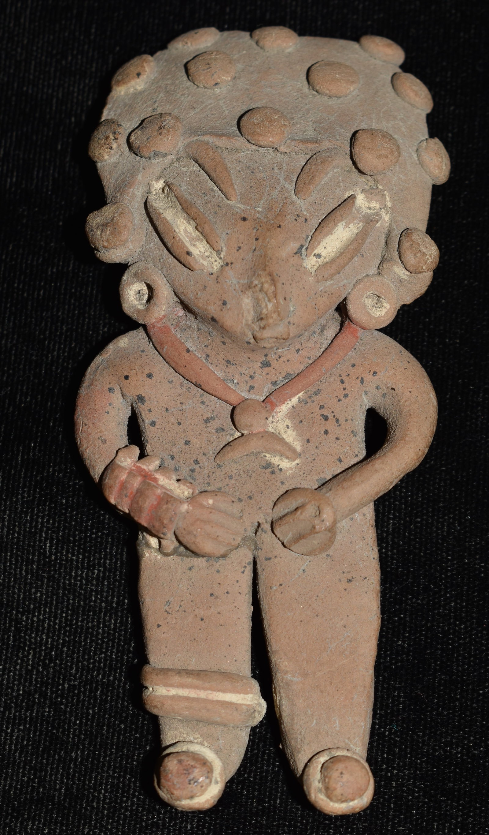4 1/8" Pre-Columbian Pottery Doll or Idol (1 of 6)