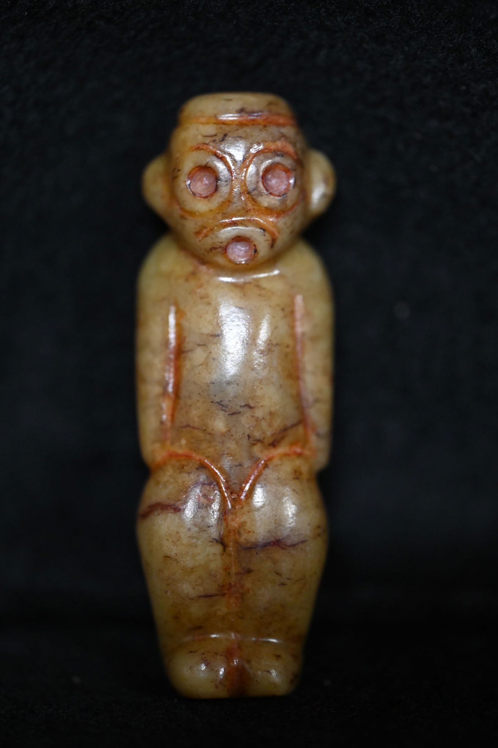 2 3/4" Agate Human Figure Pendant Found in China Approx 3000 B.C. (1 of 5)
