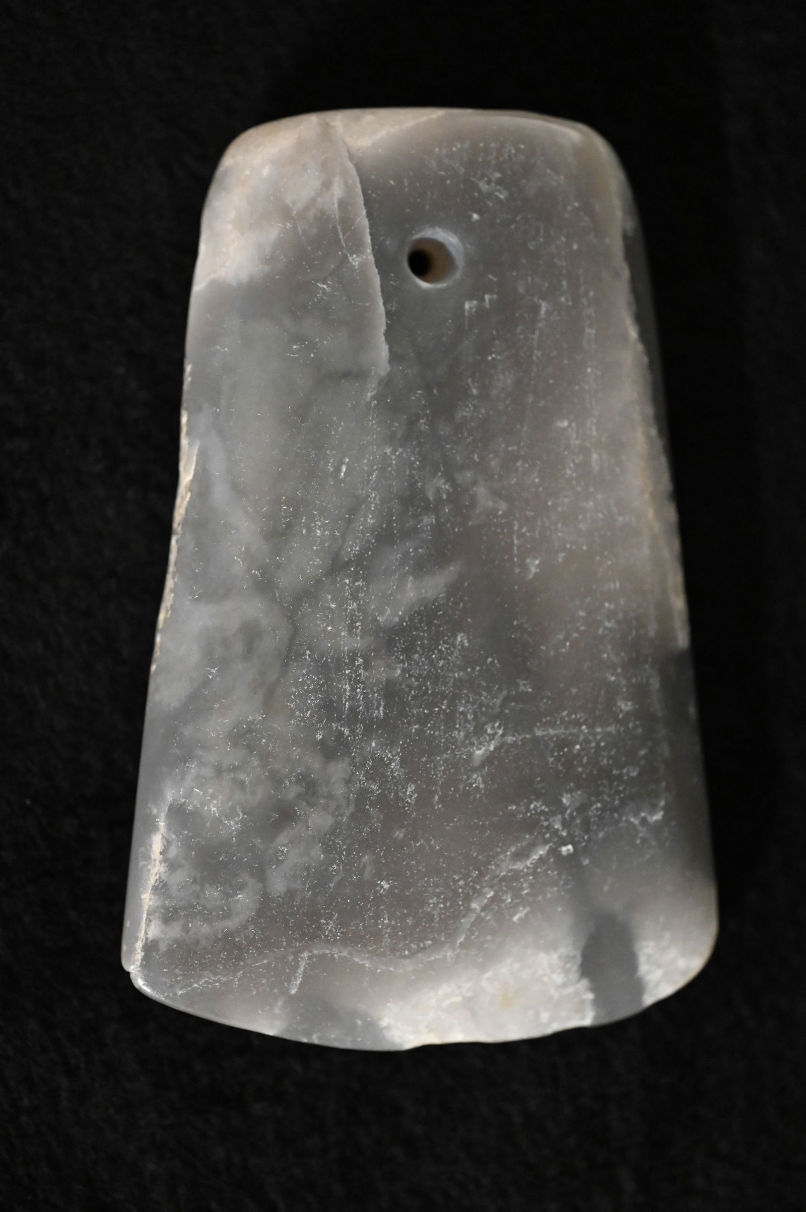 4 1/2" Jade Axe Found in China Approx 2000 B.C. (1 of 9)